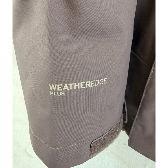 Eddie Bauer 3-in-1 Nordic Jacket Down Purple Gray Large Tall LT WeatherEdge Plus - Picture 4 of 16